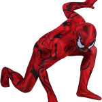 Disfraces de cosplay de superhéroe para adultos, disfraz Venom