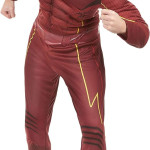 Disfraz de Flash para hombres, multi, estándar Disfraz Halloween