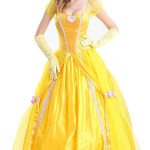 Disfraz de princesa Bella para mujer, bella y la vestia, cuentos, vestido de gala de princesa Belle, disfraz de Halloween para adulto