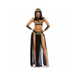 Disfraz de cleopatra faraona - negro/dorado, halloween, sexy