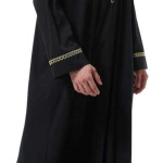 Traje de Hombre Musulmán árabe para Hombre de Manga Larga Abaya Kaftan Islámico Halloween disfraz