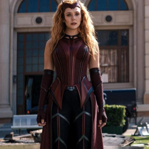 Disfraz de bruja escarlata, Wanda Maximoff, Wandavision, Scarlet Witch, marvel, halloween