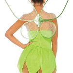 Traje De Campanita Tinker Bell Hada Del Bosque Disfraz Para Mujer Vestido Halloween