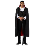 Morph - Gothic Vampire Costume Men Adult - Disfraz Vampiro adulto, halloween