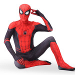 Disfraz, cosplay de Spiderman adultos, hombre araña, Marvel, halloween