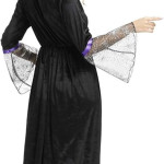 Vestido de bruja morado, Halloween, cuento, disfraz