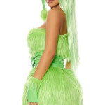 Traje de la novia del Grinch, vestido peluche, navidad, disfraz, cuentos