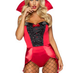 Traje Diablita Sexy Para Mujer Disfraz Halloween